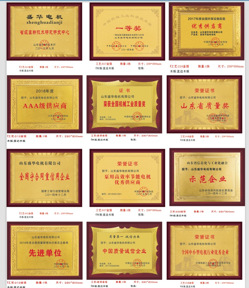 榮譽證書
